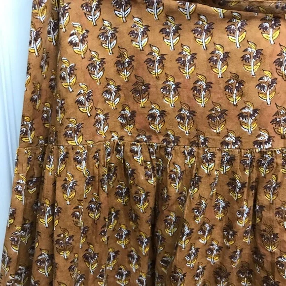 Daughters of India Light Brown Midi Dress - Picture 12 of 16